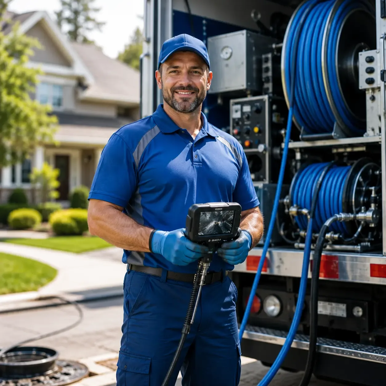 Local outdoor drain cleaning specialists in Rock, KS